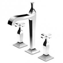 Zucchetti Faucets ZB1426.195E - 3 Hole Basin Mixer, High Spout