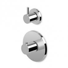 Zucchetti Faucets ZCL077.1900 - Built-In Thermostatic Shower Mixer With Volume Control