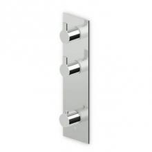 Zucchetti Faucets ZON091 - Built-In Thermostatic Shower Mixer With 2 Volume Controls
