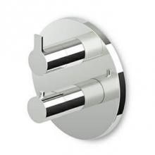 Zucchetti Faucets ZON645.1900 - Built-In Thermostatic Shower Mixer, With Stop Valve