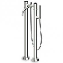 Zucchetti Faucets ZSA274.1900CC - Free Standing Bath-Shower Mixer