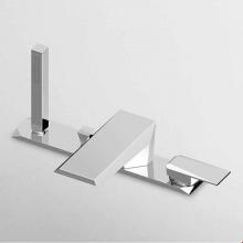 Zucchetti Faucets ZW1465.1880 - 4 Hole Bath Tub Single Lever Mixer