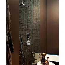 Zucchetti Faucets ZSV091.1900CC - Built-In Thermostatic Shower Mixer With 2 Volume Controls