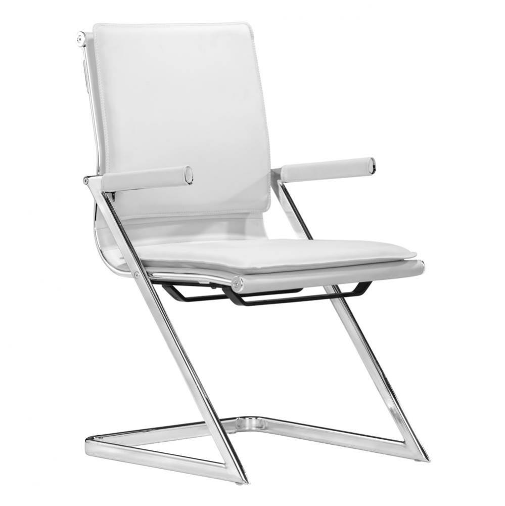 Lider Plus Conference Chair (Set of 2) White