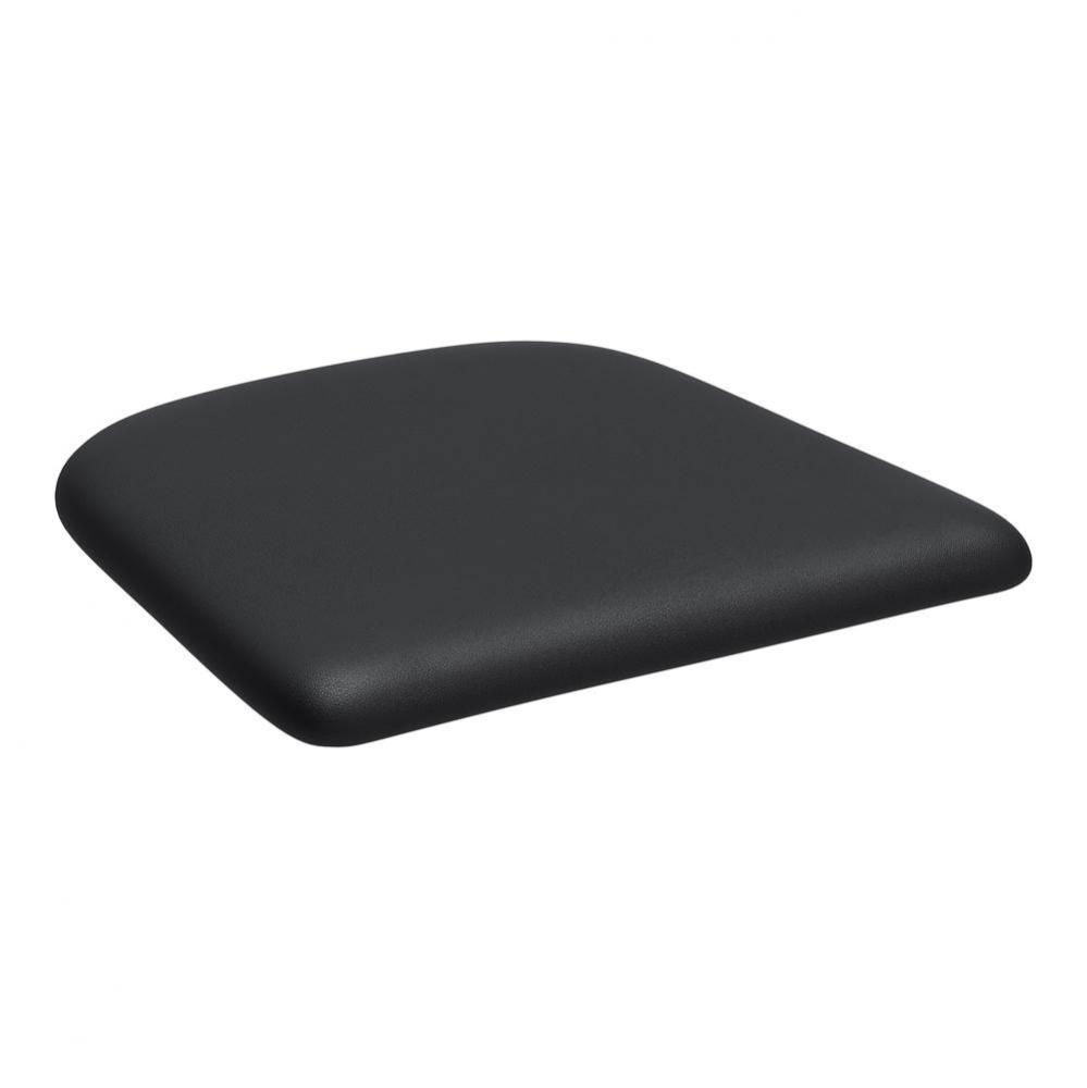 Elio Leather Seat Cushion Black