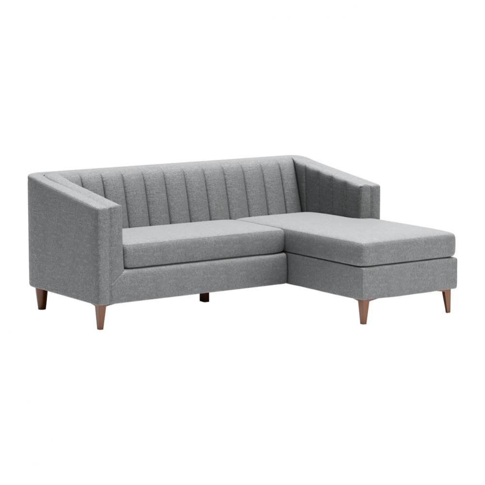 Nantucket Reversible Sectional Dark Gray