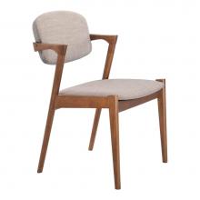 Zuo 100113 - Brickell Dining Chair Dove Gray (Set of 2)