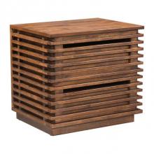 Zuo 100577 - Linea End Table Walnut