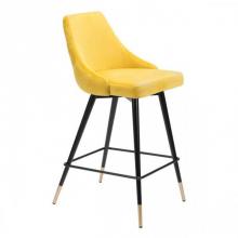 Zuo 101095 - Piccolo Counter Chair Yellow