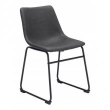 Zuo 101995 - Smart Dining Chair (Set of 2) Charcoal