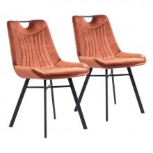 Zuo 109331 - Tyler Dining Chair (Set of 2) Brown