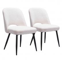 Zuo 109325 - Teddy Dining Chair (Set of 2) Ivory