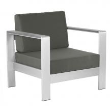 Zuo 703985 - Cosmopolitan Arm Chair Gray