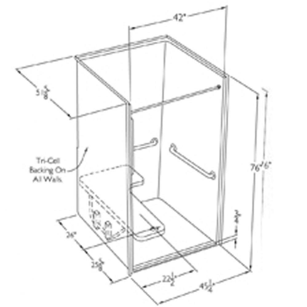 Accessible barrier-free gelcoat