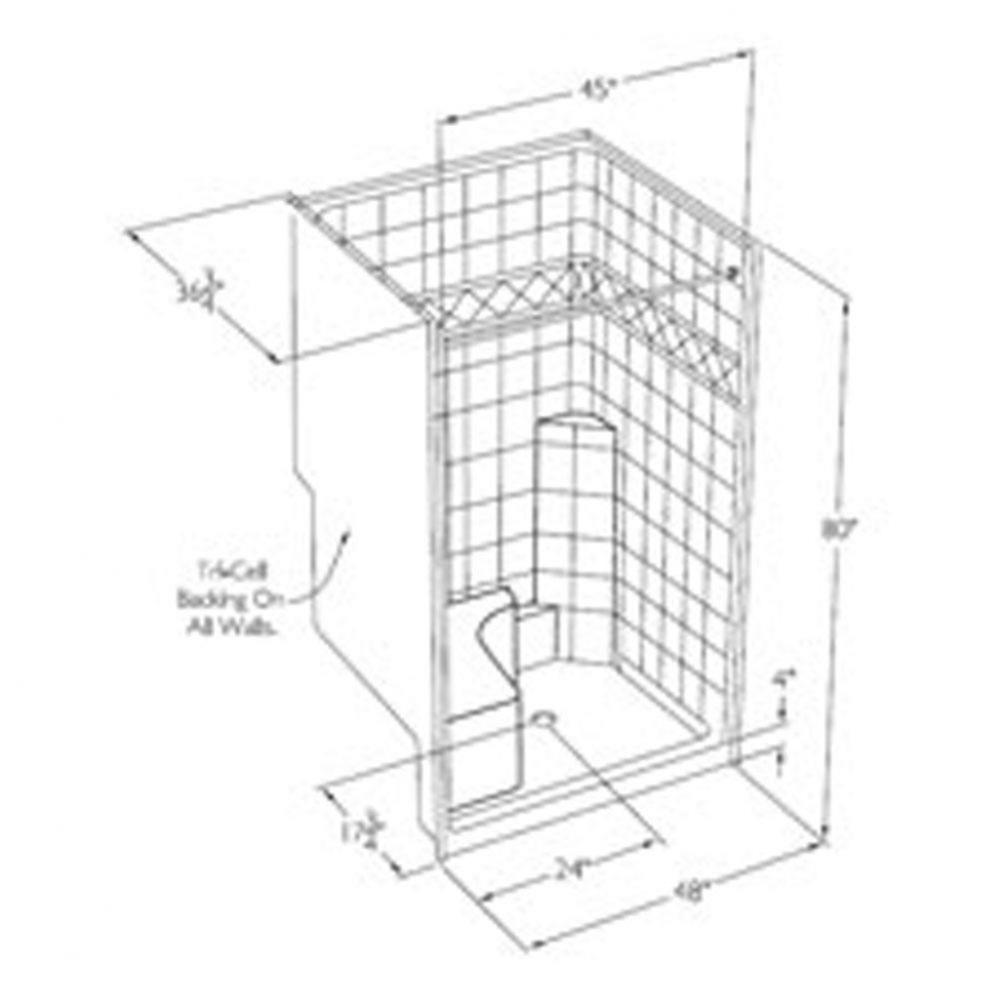 Millennia tile-pattern gelcoat