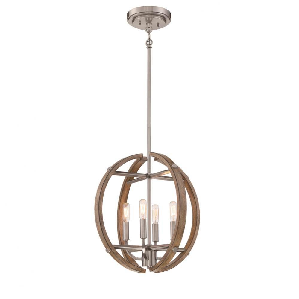 COUNTRY ESTATES- 4 LT PENDANT