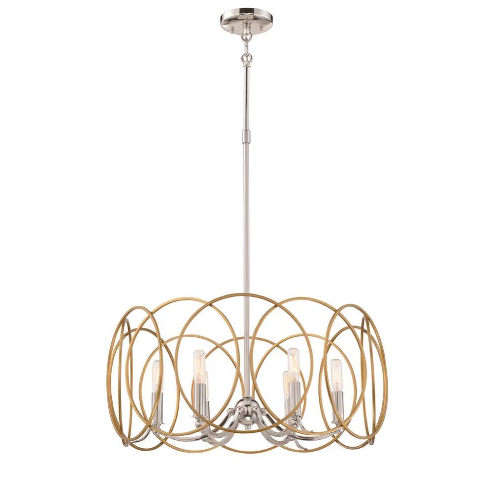 CHASSELL- 6 LT PENDANT