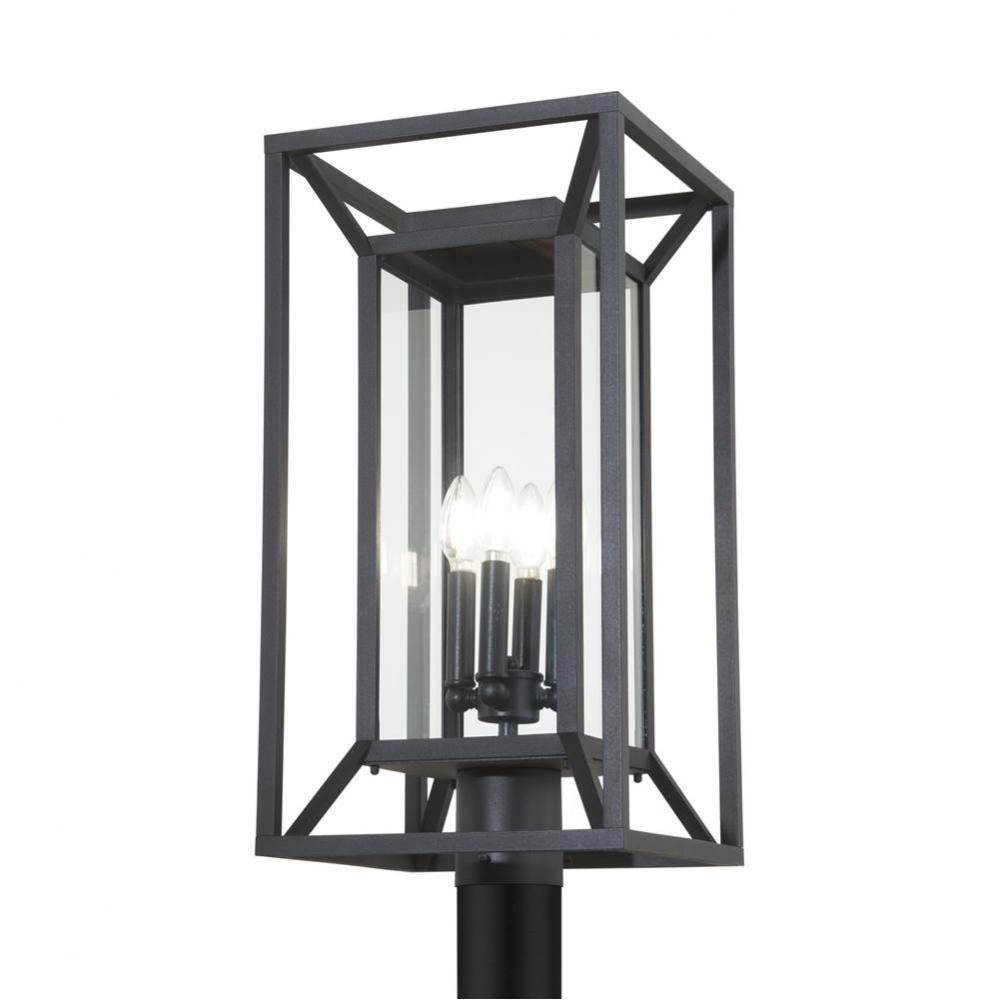 Harbor View - 4 Light Post Mount