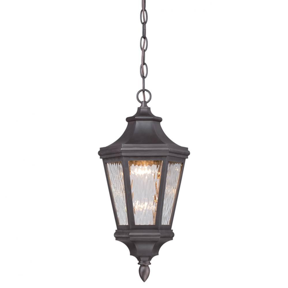 1 Light Outdoor Led Chain Hung Lantern
