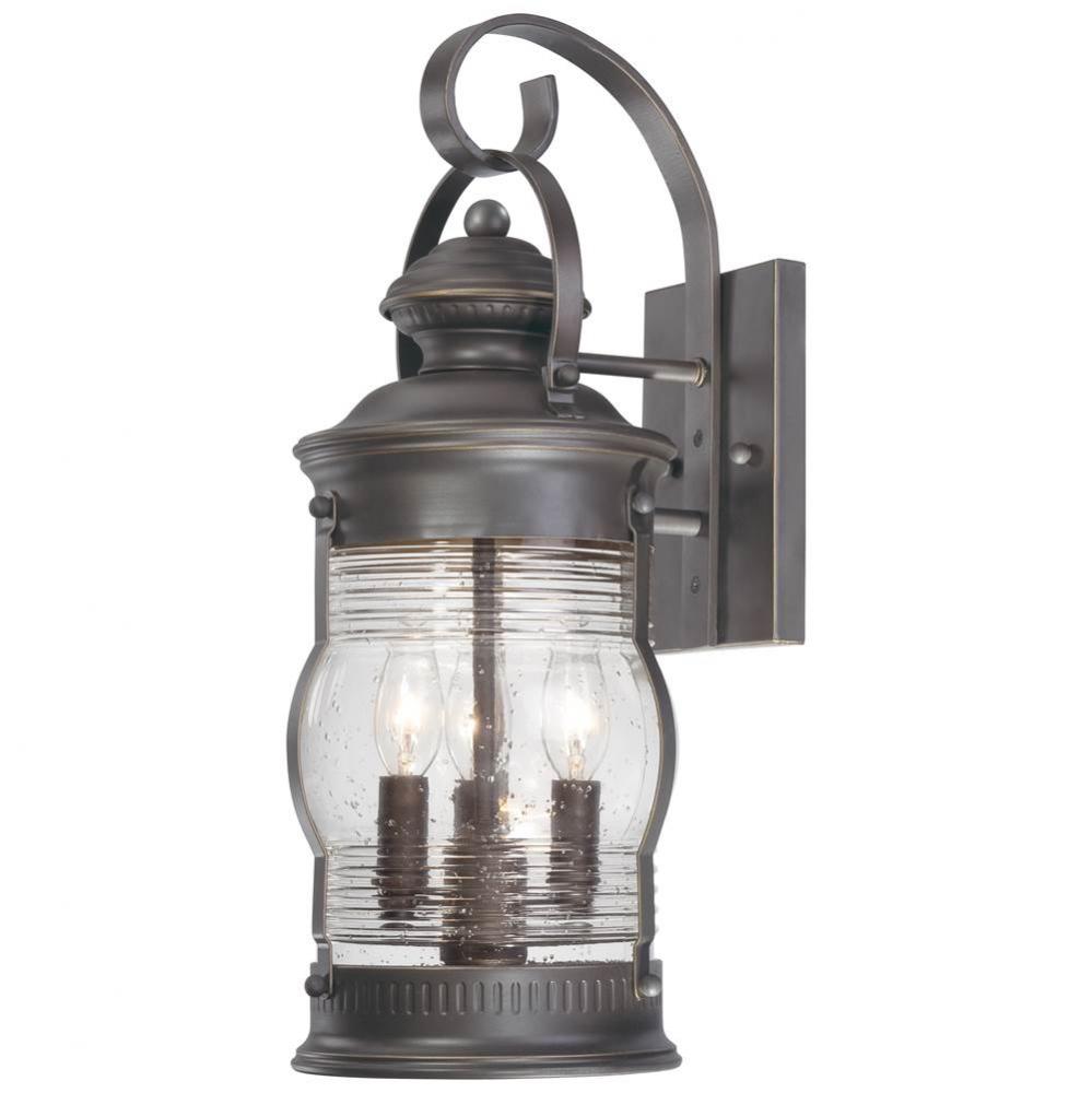 3 Light Wall Mount
