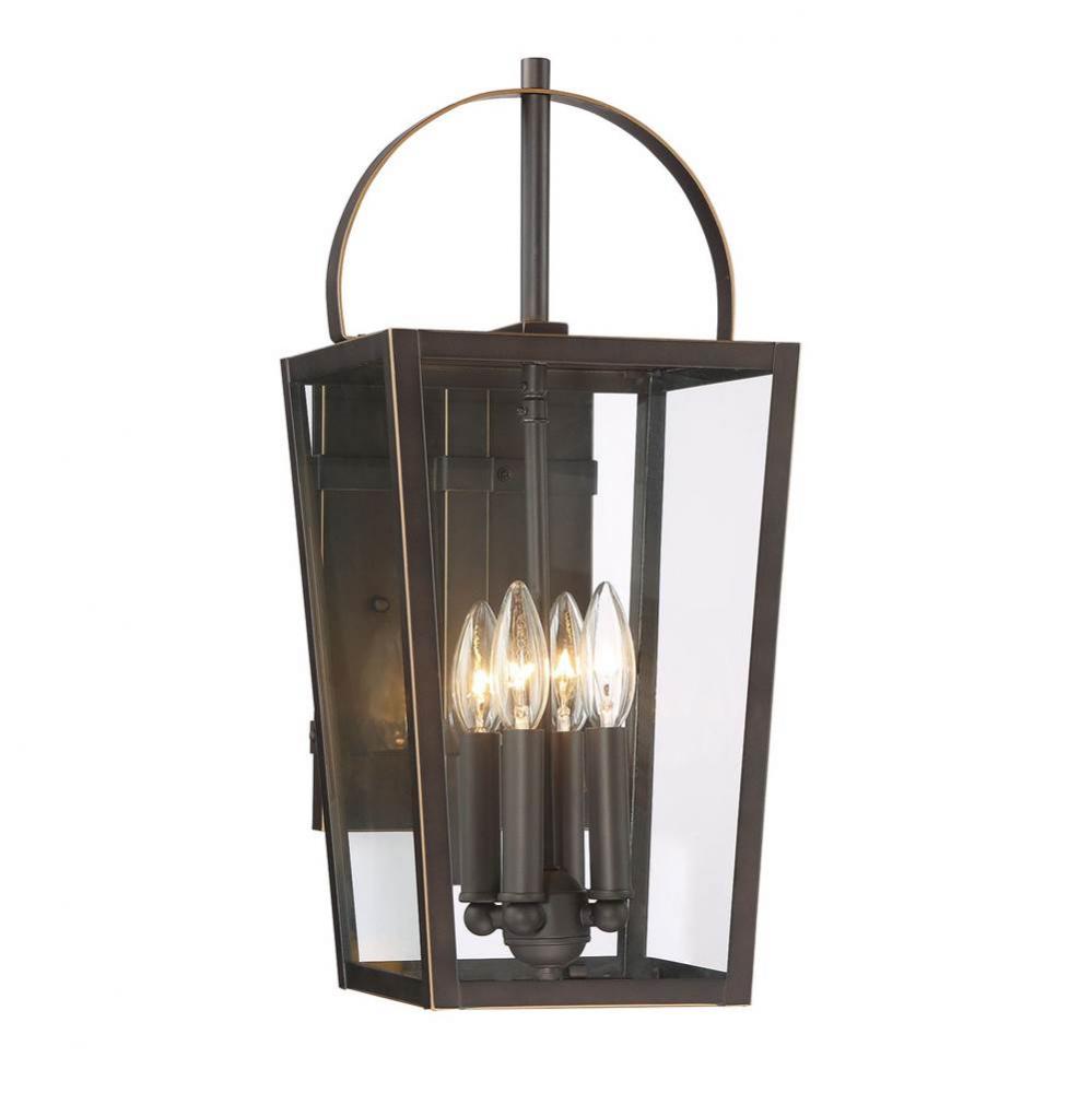 4 Light Outdoor Wall Mount