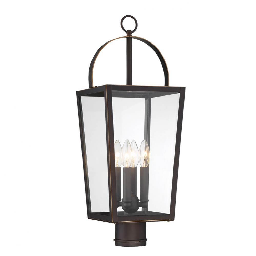 4 Light Outdoor Post
