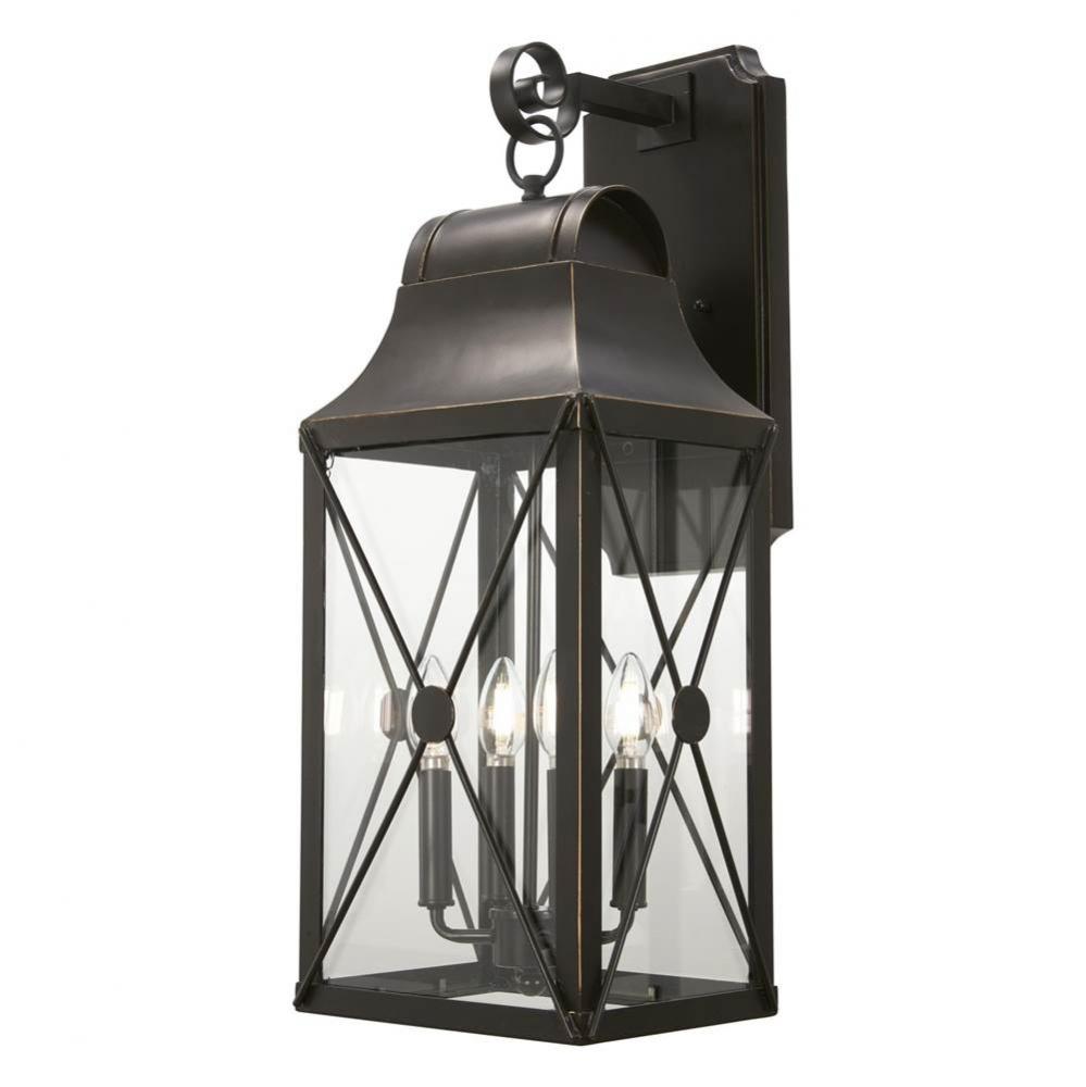 De Luz - 4 Light Outdoor Wall Mount