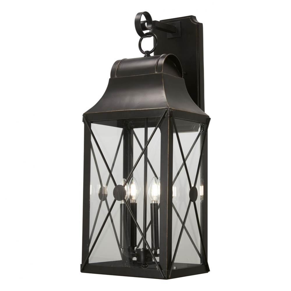 De Luz - 4 Light Outdoor Wall Mount