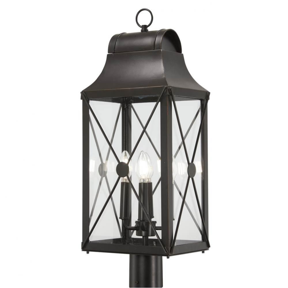 De Luz - 4 Light Outdoor Post Mount