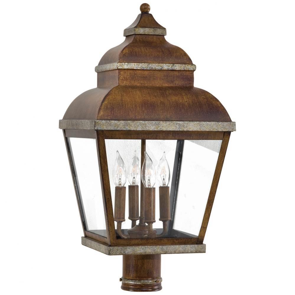 4 Light Post Mount