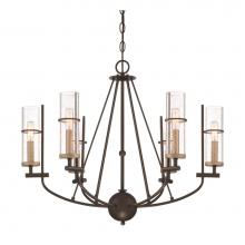 The Great Outdoors 4087-107 - SUSSEX COURT- 6 LT CHANDELIER