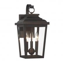 The Great Outdoors 72172-189-C - Irvington Manor 3 Light Wall Mount