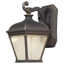 The Great Outdoors 72391-143C - 1L Od Led Wall Mount Die Cast Aluminum plus Glass