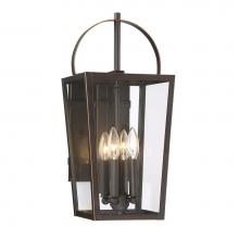 The Great Outdoors 72723-143C - 4 Light Outdoor Wall Mount