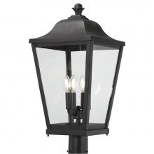 The Great Outdoors 73286-66 - Savannah - 4 Light Outdoor Post Mount