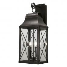 The Great Outdoors 73294-143C - De Luz - 4 Light Outdoor Wall Mount