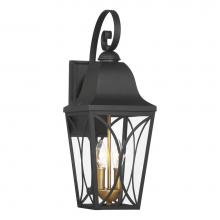 The Great Outdoors 73352-757 - 2 Lt Outdoor Wall Mount