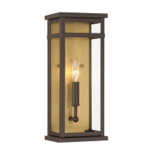 The Great Outdoors 78401-886 - Briarlane 14.5'' High 1-Light Outdoor Wall Sconce