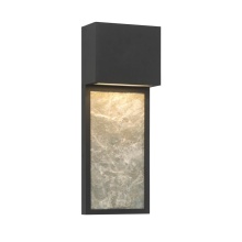 The Great Outdoors 79200-66-L - Norrin 16'' High LED Outdoor Wall Sconce