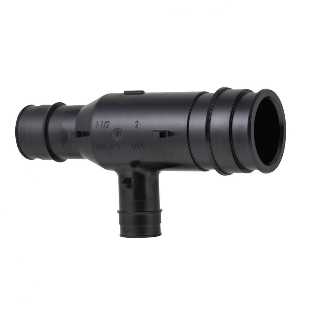 Propex Ep Reducing Tee, 2'' Pex X 1 1/2'' Pex X 1'' Pex