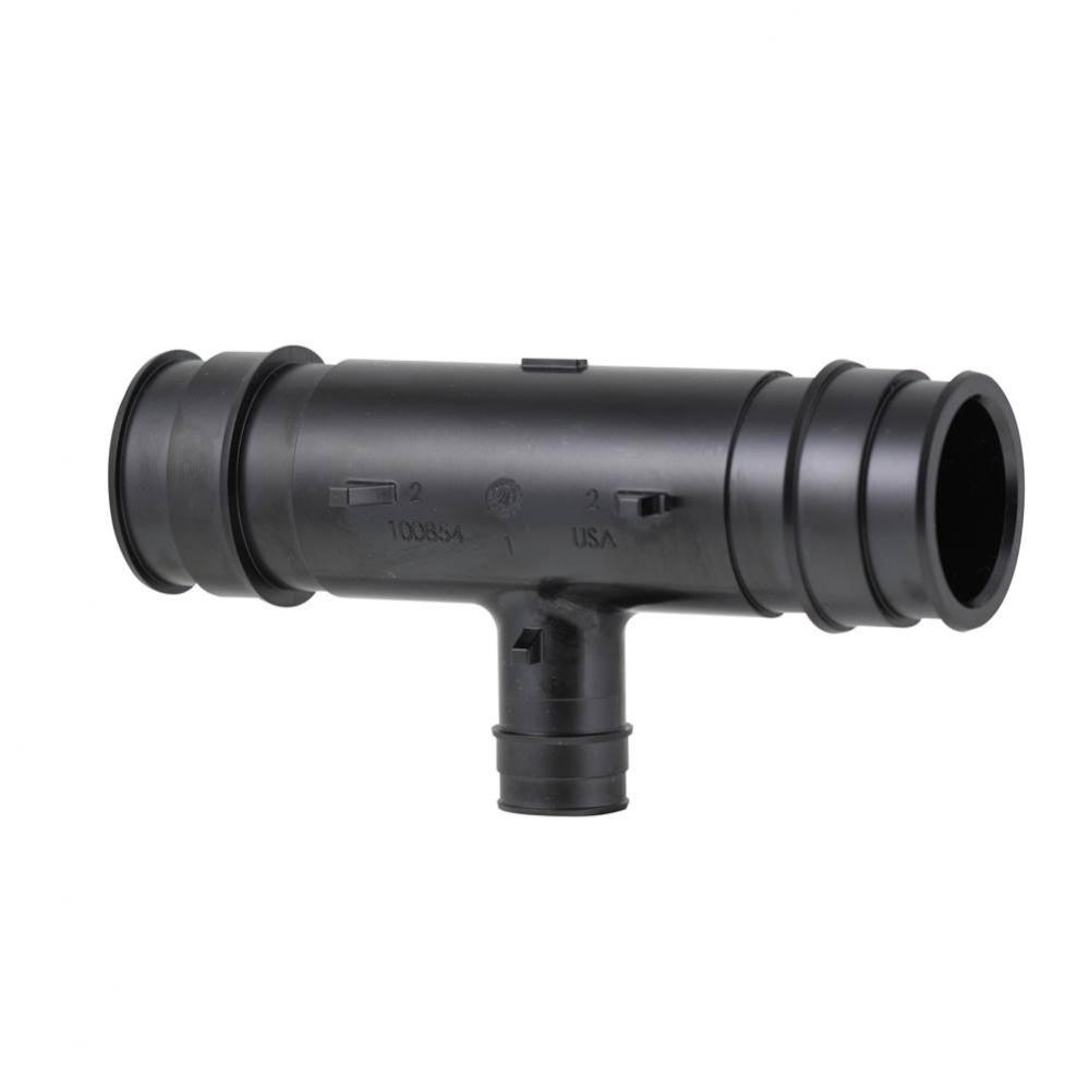 Propex Ep Reducing Tee, 2'' Pex X 2'' Pex X 1'' Pex