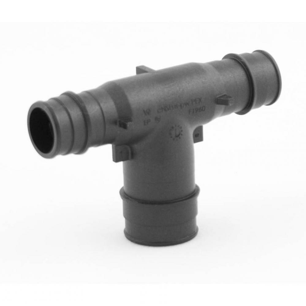 Propex Ep Reducing Tee, 3/4'' Pex X 3/4'' Pex X 1'' Pex