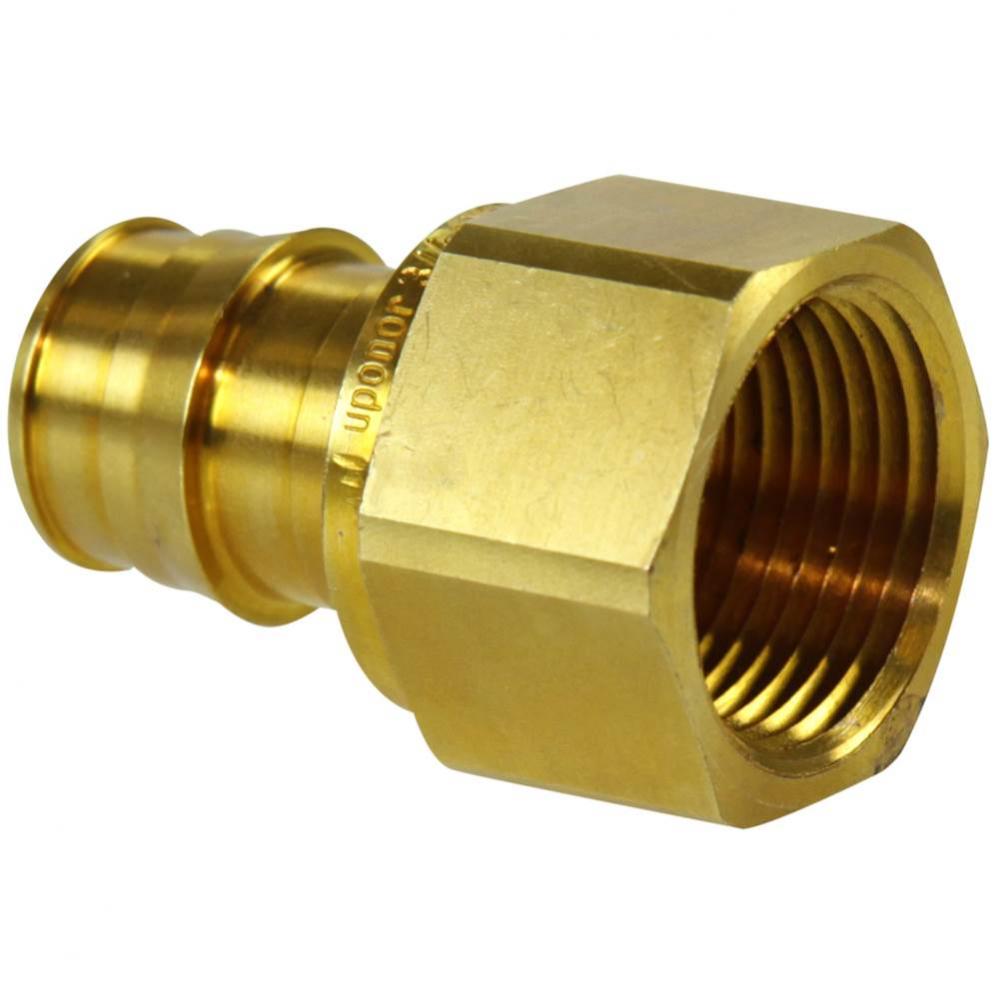 Propex Brass Female Threaded Adapter, 3/4'' Pex X 3/4'' Npt