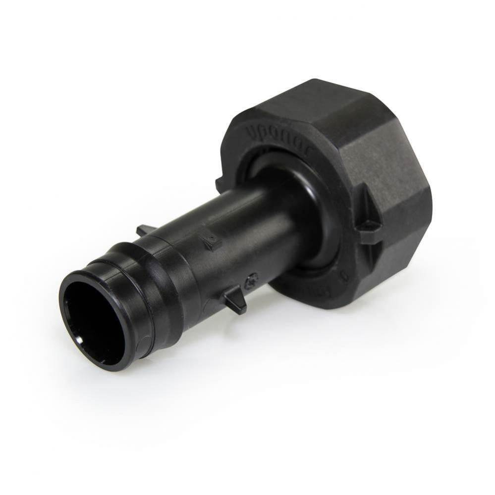 Propex Ep Straight Water Meter Fitting, 1'' Pex X 1 1/4'' Npsm