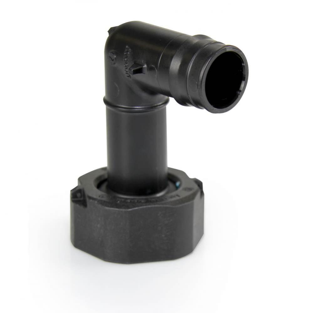 Propex Ep Elbow Water Meter Fitting, 1'' Pex X 1 1/4'' Npsm