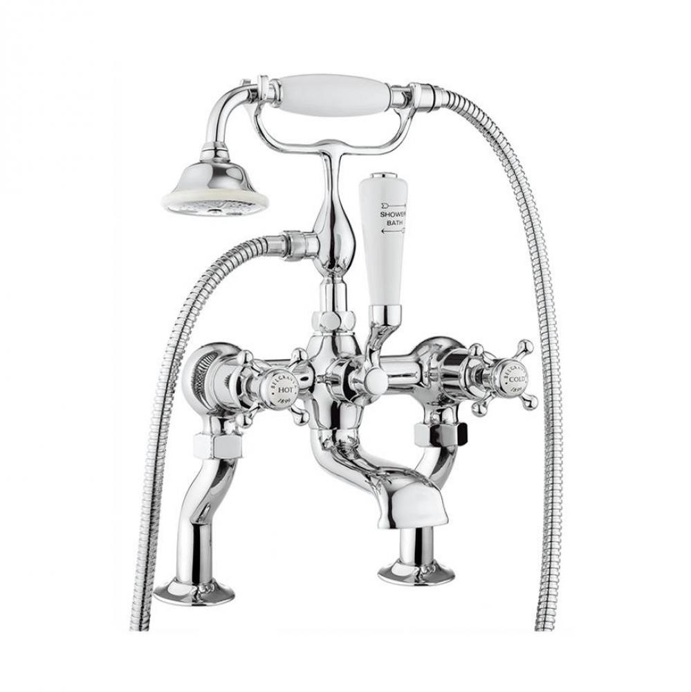 Belgravia Exposed Tub Faucet with Cross Handles B