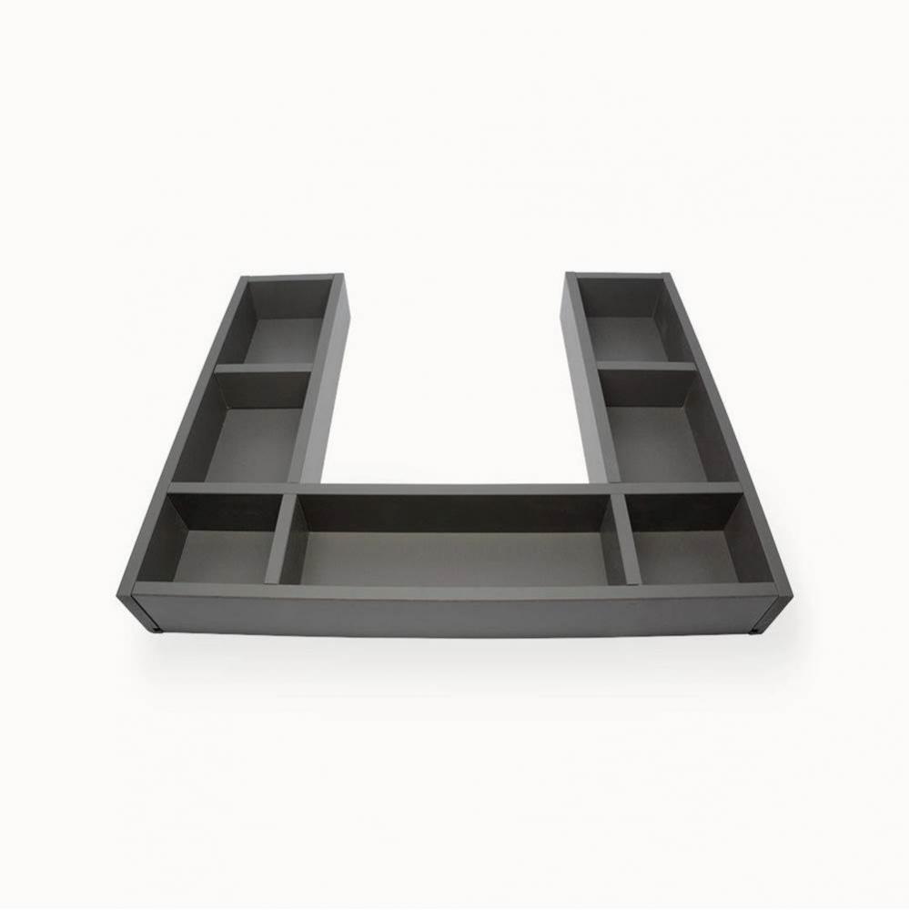 MPRO Top Drawer Organizer Anthracite