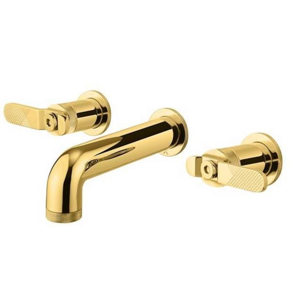Union Wall-mount Widespread Basin Faucet with Lever Handles B