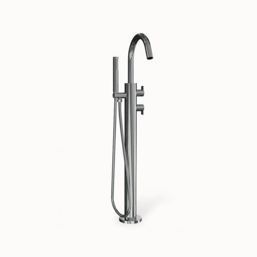 Wisp II Floor-mount Thermo Tub Filler PC