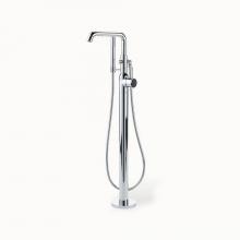 Crosswater London 17-05-PC - Taos Floor-mount Tub Filler with Handshower PC